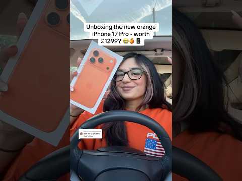 😱 UNBOXING THE NEW IPHONE 17 PRO!
