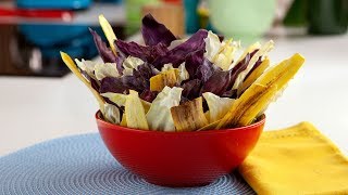 Mix de chips saudável | Receitas Saudáveis - Lucilia Diniz