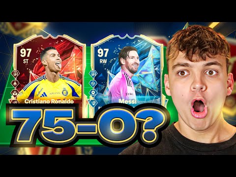 Can I Go 75-0 & Pack The GOAT..