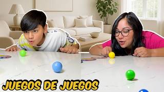 TARDE DE JUEGOS Y RETOS LOCOS | COMPRAMOS JUEGOS DE MESA | Family Juega