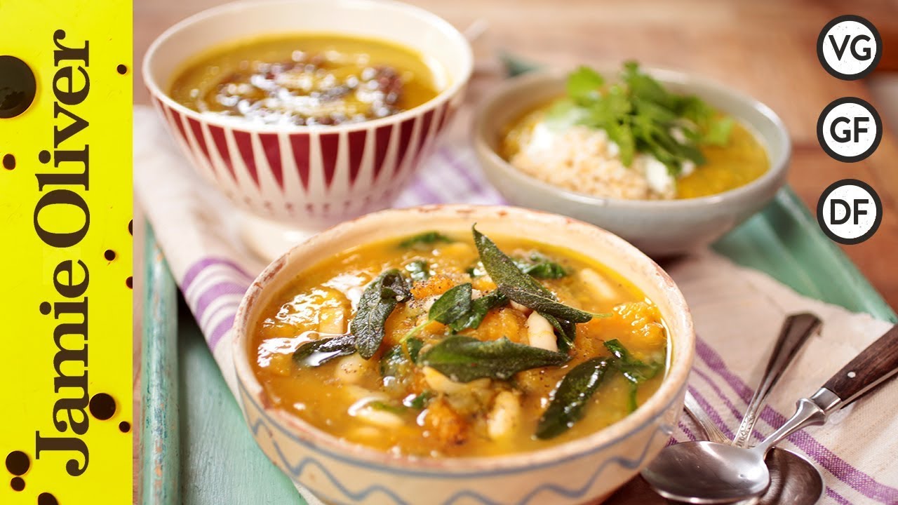 Easy Vegetable Soup - Three Ways Anna Jones