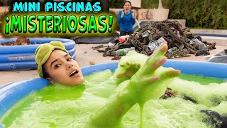 SOBREVIVIENDO las MINI ALBERCAS MISTERIOSAS | Ana Emilia