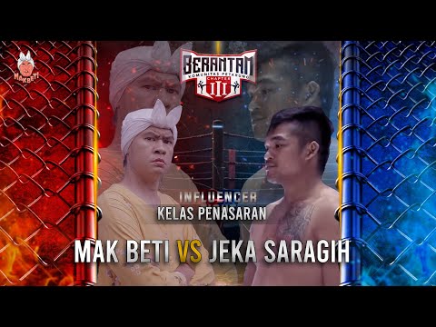 🔴 MAK BETI VS JEKA SARAGIH | MAK BETI CARI GARA GARA SAMA PEMAIN UFC DI BERANTAM MEDAN