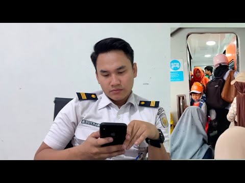 REACTION PENUMPANG GAK SABARAN NAIK KERETA PADAHAL BANYAK ANAK” MAU TURUN!!