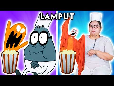 Lamput - A Scary Movie | Compilation of Lamput's Funniest Scenes | Lamput In Real Life | Woa Parody