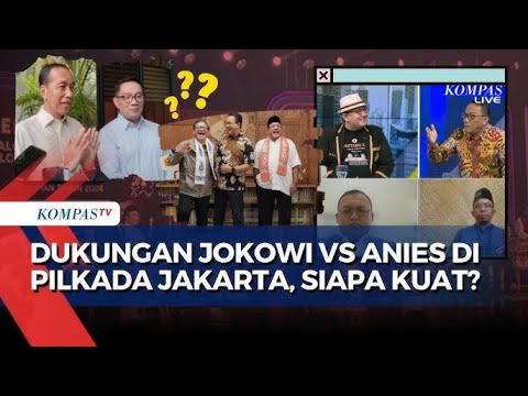 FULL Blak Blakan Peneliti Jubir, Kulik Kekuatan Dukungan Jokowi vs Anies ke RK Pramono di Jakarta