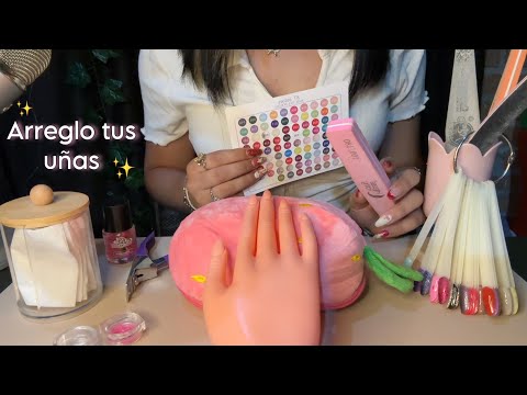 ASMR manicurista te hace las uñas 💅 roleplay