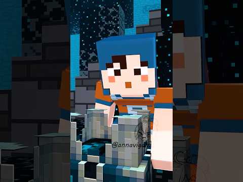 Hex vs. Sculk Shrieker OS📱スカルクシュリーカーの音量 #マイクラアニメ #minecraftanimation #minecraft
