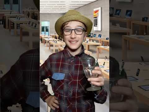 Russe Ivan braucht ein neues Handy (Apple Store). ?????