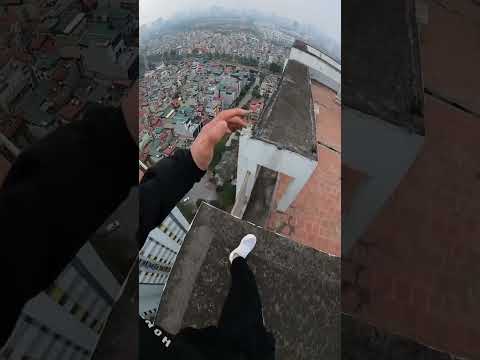 PARKOUR TRAINING ROOFTOP EP.11 (Epic Parkour Rooftop) #shorts