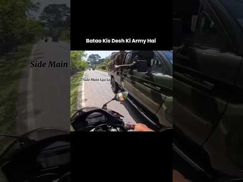 Which country's army is this? #respect #army #rider #soldier #driving #power #shorts