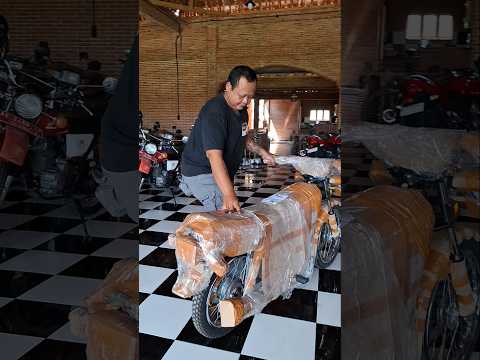 Masuk lagi 1 unit motor tua, menurut temen² ini motor apa?