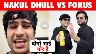 🤯Nakul Dhull EXPOSED Triggered & Fukra Insaan brand Fokus