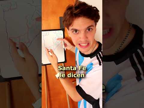 DIBUJÉ EL MAPA de ARGENTINA