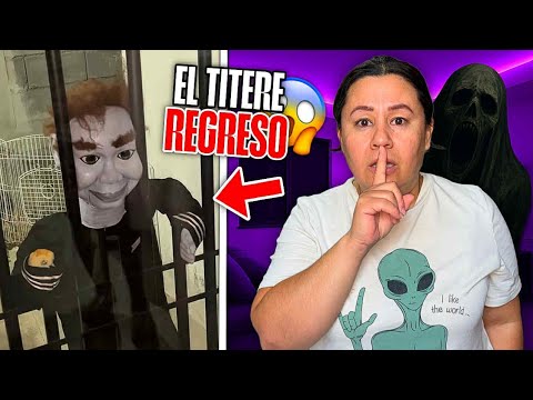 EL TÍTERE DEL DIABLO REGRESO A MI CASA😱 PIJAMADA DEL TERROR A LAS 3:00AM