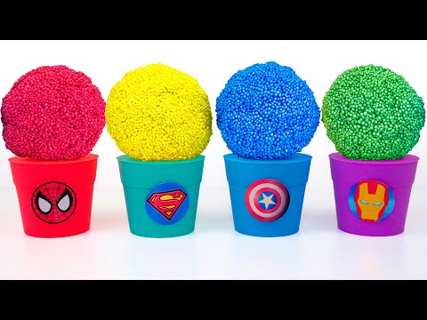 SUPERHERO CUPS ASMR SURPRISE FIGURES: Unboxing Reveal with Deadpool, Gamora, Black Spider Man, Joker