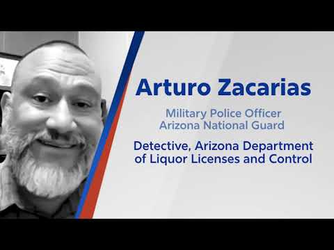 click to view video of Arturo Zacarias from Arizona Department of Liquor Licenses discussing his employment