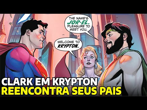 SUPERMAN REENCONTRA SEUS PAIS EM KRYPTON! Superman Action Comics #1073