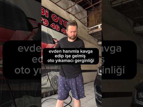Canı burnunda yıkamacı😎