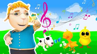 Dad is at ease in nature 🎶🍔🐸 Funny Episodes 🎶🍔🐸 Infant Songs
