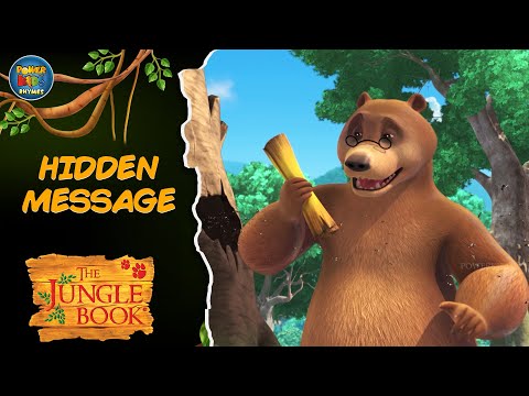 🌴🐾 Jungle Book  Mein Chhupa Hidden Message | Baloo Ki Talaash Shuru!🦜🌿@POWERKIDSRHYMESOFFICIAL​