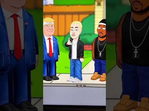 Blonde Eminem 👱‍♂️ Family Guy 🏡 GLOW UP Transformation #drawing #digitalart #art