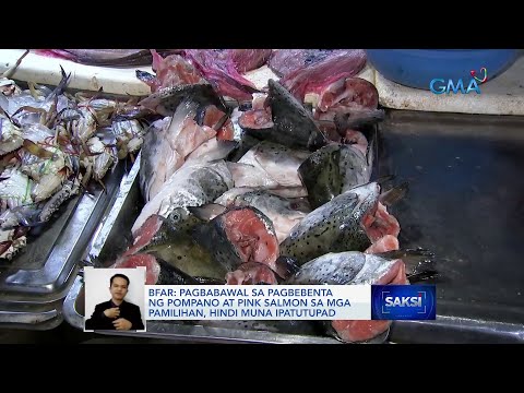 Bfar Pagbabawal Sa Pagbebenta Ng Pompano At Pink Salmon Sa Mga