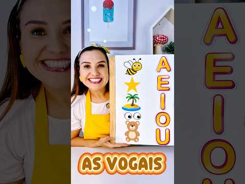 As Vogais! #alfabetização #vogais #infantil #kids #alfabetizaçãolúdica
