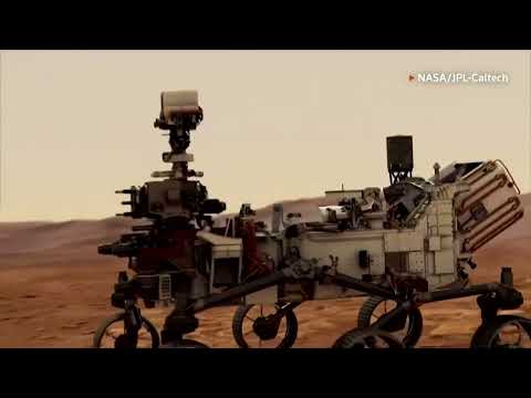 YouTube video thumbnail: Nasa Says Mars Rover Found Potential Signs of Ancient Life
