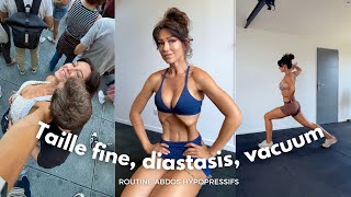 Taille fine, Diastasis, routine vacuum et abdos hypopressifs