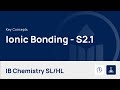 Ionic Compounds and Their Properties