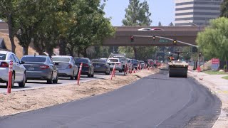 Construction chaos on California Ave