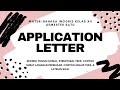 Understanding Application Letters