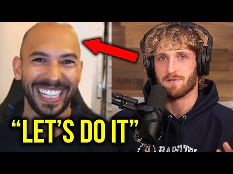 Andrew Tate REACTS to Logan Paul Calling Him Out For Boxing Match!