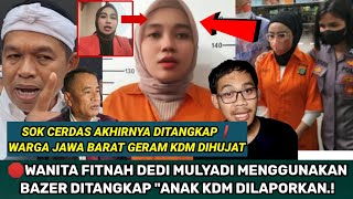 M4MPUS WANITA FITNAH DEDI MULYADI MENGGUNAKAN BAZER DITANGKAP "ANAK KDM MENANGIS MINTA MAAF"?
