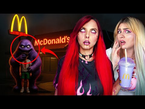 SI VES AL ATERRADOR GRIMACE EN UN MCDONALDS, CORRE!😰​🟣 @dipssybunny *me persiguió hasta MI CASA!*