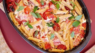 Pâtes à la FETA fondue & tomates rôties : la recette virale testée et approuvée