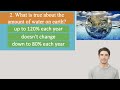 Understanding Earth's Water