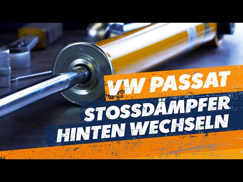 BILSTEIN - B6 Sportstoßdämpfer an der Hinterachse einbauen | VW Passat | Tutorial