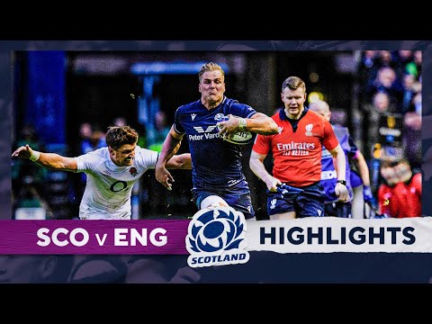 HIGHLIGHTS | Scotland v England | Guinness Men's Six Nations 2024