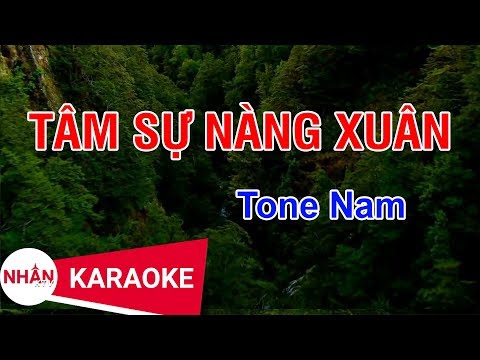 Tâm Sự Nàng Xuân (Karaoke Beat) – Tone Nam