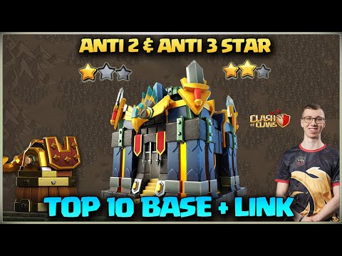 New Top 10 Latest TH17 War Base Link🥇Th17 WAR Base🎉New Th17 Legend Base Link🤞Best Th17 War Bases coc