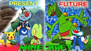 Pokémon "Third Generation" New Journey 🤩 Day 1 | With Oggy & Cockroaches, Jack | Minecraft