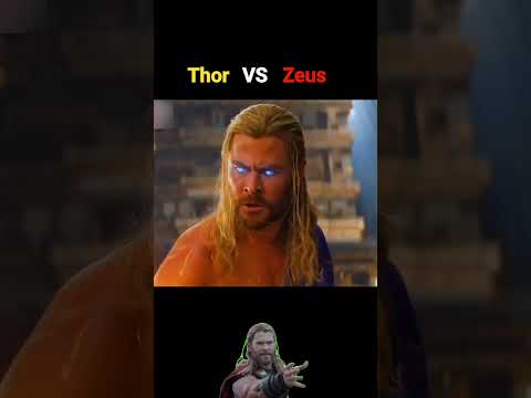 Zeus was more powerful than Thor