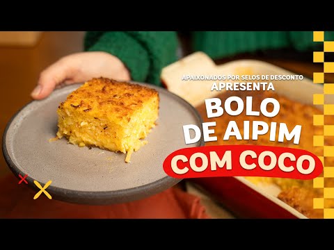 Bolo de Aipim com Coco | Thalyta Koller
