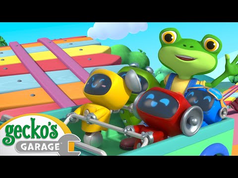 Rollercoaster Chaos! | Gecko's Garage | Trucks For Children | Cartoons For Kids