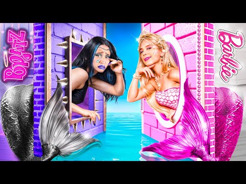 ¡Barbie Versus Bratz! ¡Cómo Convertirse En Sirena!