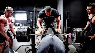 17yr old bench presses 815!