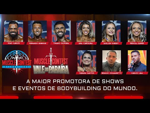 LIVE DOS CAMPEÕES: MUSCLECONTEST VALE DO PARAIBA