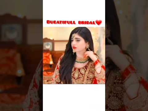 Bueatifull bridal❤ #seharkhan #jafa #fairytail #viralshort